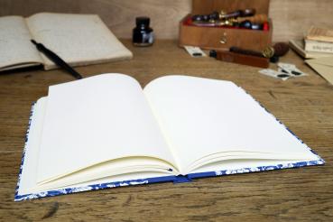 Schreibbuch,fester Einband, Seiten unliniert